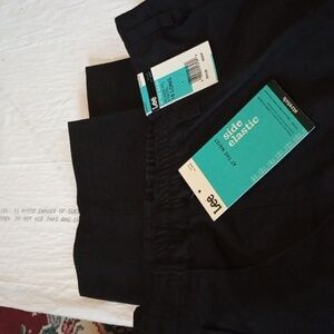 Lee relax fit stretch Jeans 16 long black women's (Rox431,432)